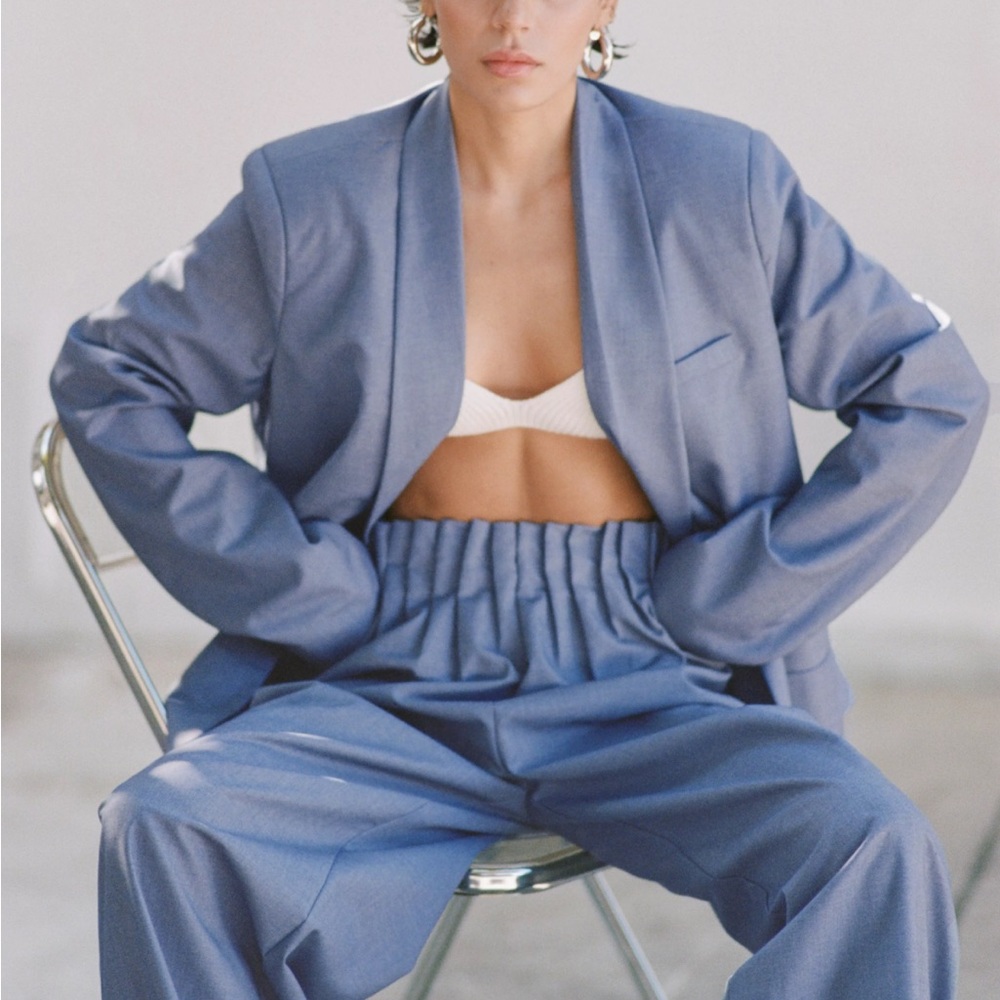 NWT Nasty Gal Oversized Boxy Tailored Blazer